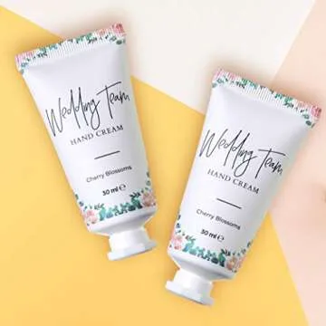 Pop Fizz Designs Bridesmaid Gifts- Wedding Team Hand Cream (6 pack)