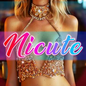 Nicute Rhinestone Body Chain for Stunning Summer Outfits