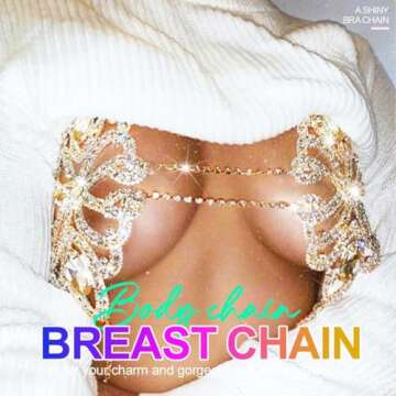 Nicute Rhinestone Body Chain for Stunning Summer Outfits