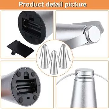 PIAOPIAONIU Fly Fan 3PCS for Outdoor Dining Experience