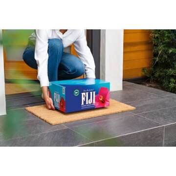 FIJI Natural Artesian Bottled Water 330 mL / 11.15 Fl Ounce (Pack of 36)