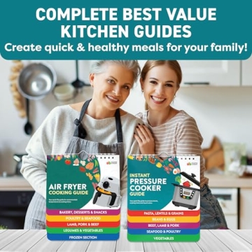 Air Fryer Instant Pot Magnetic Cooking Guides Set