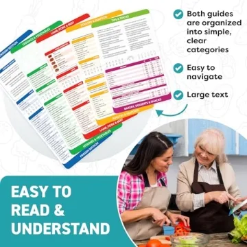 Air Fryer Instant Pot Magnetic Cooking Guides Set