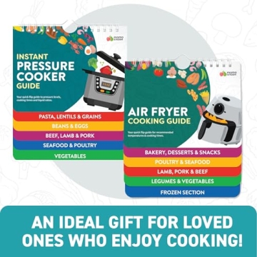 Air Fryer Instant Pot Magnetic Cooking Guides Set
