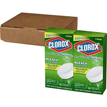 Clorox Ultra Clean Toilet Tablets 4 Count Pack of 2