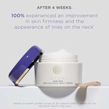 TATCHA Revitalizing Neck Cream | Hydrate, Smooth & Nourish Delicate Skin on Neck and Décolletage, 50 ml | 1.7 oz