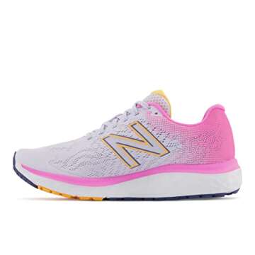 New Balance Women's Fresh Foam 680 V7 Running Shoe - Stylish Comfort