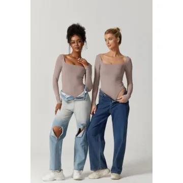 Stylish QINSEN Bodysuit - Double Lined, Perfect Fit