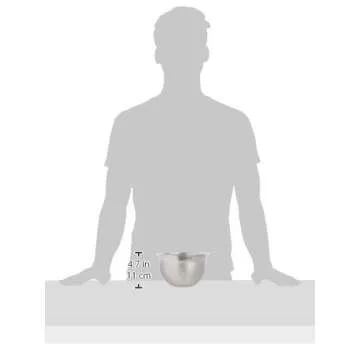 Tovolo 1.5 Qt Stainless Steel Mixing Bowl with Rounded Lip