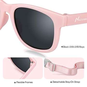 NACUWA Baby Sunglasses - Ultimate UV Protection for Infants