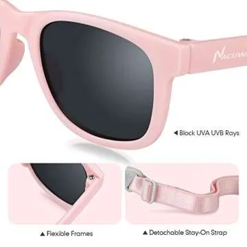 NACUWA Baby Sunglasses - Ultimate UV Protection for Infants