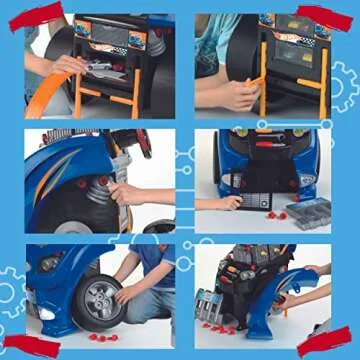 Theo Klein Hot Wheels Engine Repair Set for Kids