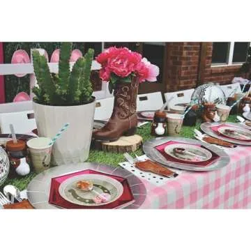 Cowboy Holster Silverware Holder - 12 Piece Set