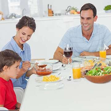 Camp Solutions Plastic Folding Table, 5 FT Folding Table, Plastic Portable Tables for Dining Parties...