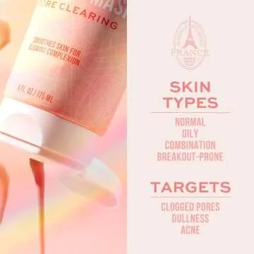 Freeman Exotic Blends Facial Mask 4 Piece Set, Peel-Off & Jelly Masks, Cleansing, Pore-Clearing & Hydrating Facial Masks, For All Skin Types, Includes Silicone Mask Brush, Vegan & Cruelty-Free