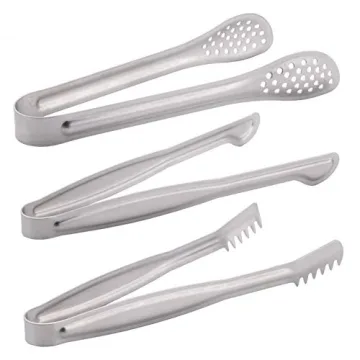 HINMAY Mini Appetizer Tongs Set - 6-Inch Serving Solution