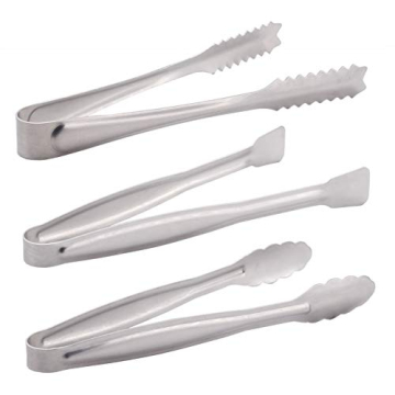 HINMAY Mini Appetizer Tongs Set - 6-Inch Serving Solution