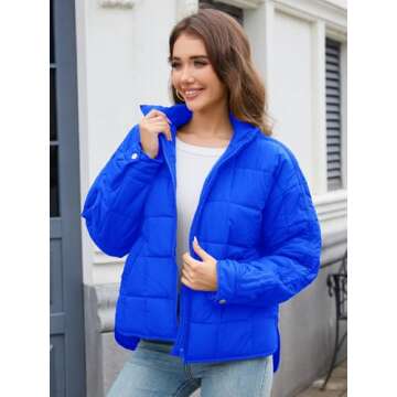 Muchpow Women's Lightweight Down Coat - Stylish & Packable