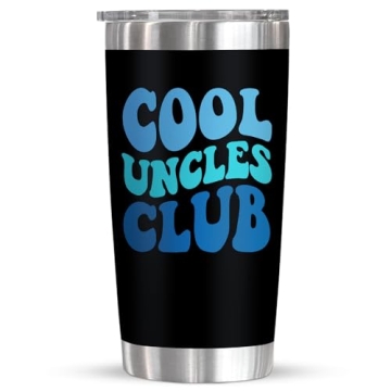 ARVEXO Funny Uncle Gifts For Men - Father's Day, Christmas, Birthday Gifts For Uncle From Niece, Nep...