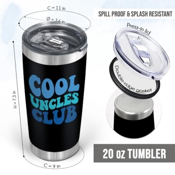 Funny Uncle Gifts - Perfect Stainless Steel Tumbler