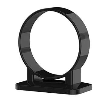 Hair Dryer Holder, Bathroom Hair Dryer Holder, Hair Care Tools Holder Wall Mount, Styling Tool Organ...