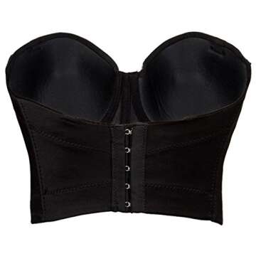 Alivila.Y Fashion Womens Sequins Punk Goth Bra Corset Top Party Crop Top 966-BlackGold-S