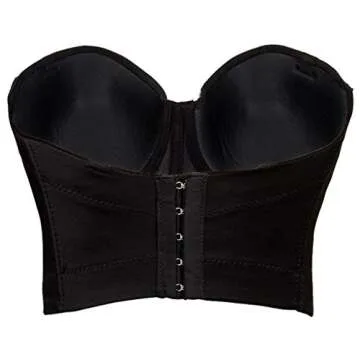 Alivila.Y Fashion Womens Sequins Punk Goth Bra Corset Top Party Crop Top 966-BlackGold-S