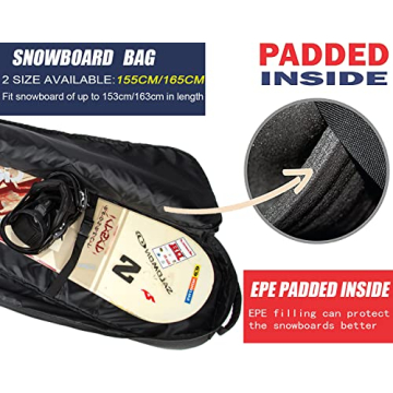 Affordable MARITTON Padded Snowboard Bag for Travel