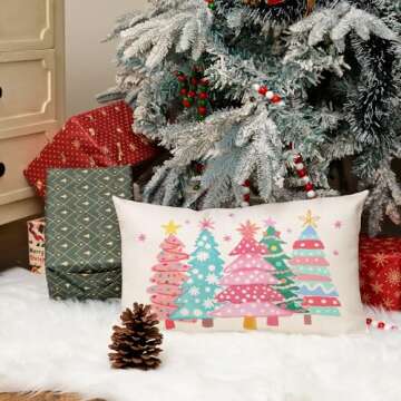 AACORS Christmas Pillow Cover - Stylish Holiday Decor