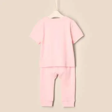 Stylish Amazon Essentials Baby Pant & Top Set, Pink
