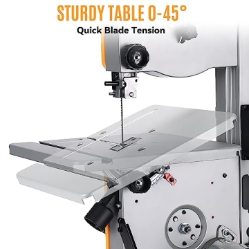Hoteche 8-Inch Band Saw for Woodworking and DIY Projects