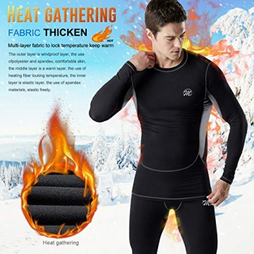 Thermal Compression Underwear Set for Men