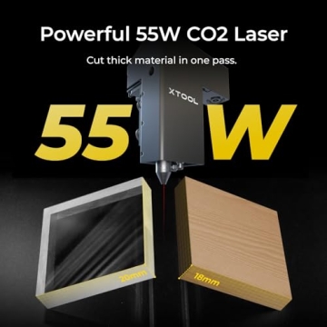xTool P2 55W CO2 Laser Engraver Cutter for Creators