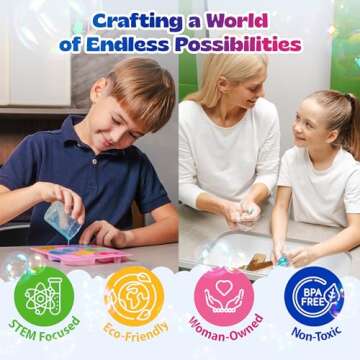 Pinwheel Crafts Complete Soap Making Kit for Kids