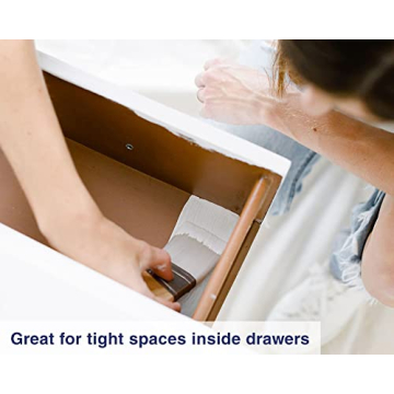 Zibra 4-Piece Furniture Paint Brush Set for DIY Projects