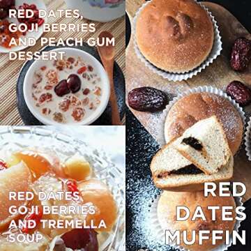 NESTLADY Jujube Dates - Sweet, Chewy & Natural Snack