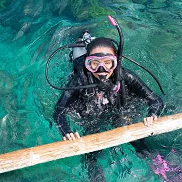 TUSA M-3001 Freedom Tri-Quest Diving Mask in Ocean Green