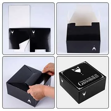 40 Pieces Groomsmen Proposal Box Set Ideal for Weddings