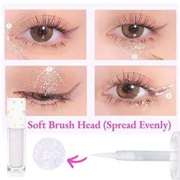 Dazzling Geeneiya Liquid Glitter Eyeshadow for Everyday Glam