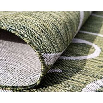 Stylish Unique Loom Outdoor Botanical Area Rug for All