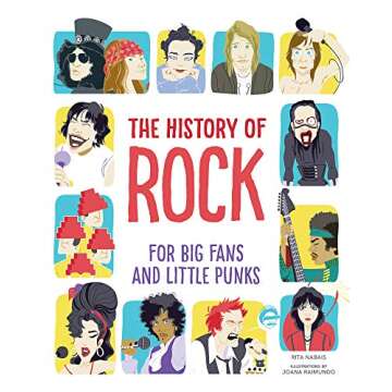 The History of Rock Book for Kids and Music Lovers