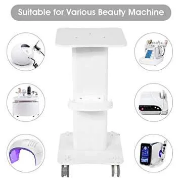 Hair Salon Trolley for Beauty Salon with 4 Wheels