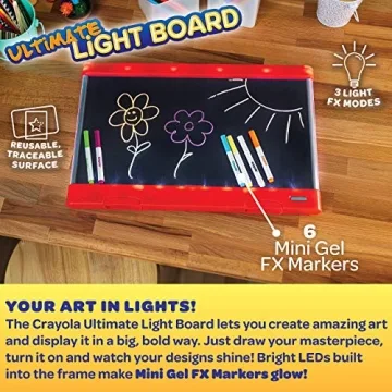 Kids Light-Up Tracing Board - Creative Fun for Age 6+