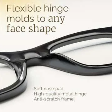Stylish 6 Pack Oprah Reading Glasses for Women