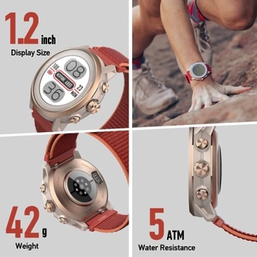 COROS APEX 2 GPS Outdoor Watch with 40 Hour Battery Life