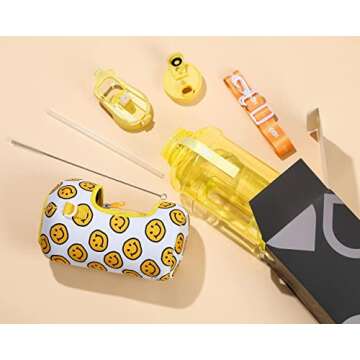 H2O Capsule Half Gallon Water Bottle with Storage Sleeve