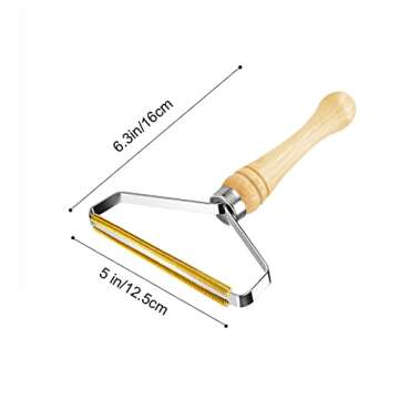 SUOXU Lint Remover Portable Pet Hair Remover,Reusable Lint Fabric Shaver Carpet Roller Scraper,for Carpet,Fabric Sofas,Beds, Furniture,Clothes Cat Dog Hair Removal Cleaning Professional Tools