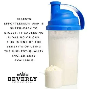 Beverly International UMP Protein Powder, Angel Food Cake. Unique Whey-Casein Ratio Builds Lean Muscle. Easy to Digest. No Bloat. (32.8 oz) 2lb .8 oz