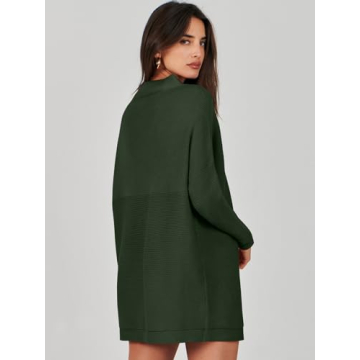 ANRABESS Oversized Turtleneck Sweater - Elegant Comfort