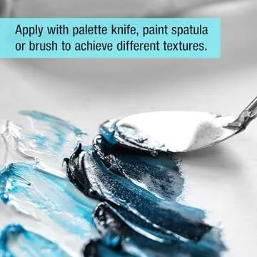 U.S. Art Supply Impasto Clear Gel Acrylic Medium for Painting – 500ml Tub, Matte & Gloss Gel Medium for Acrylic Paint, Ideal for Texture, Layering, & Extending Paint, Non-Toxic, Professional Quality